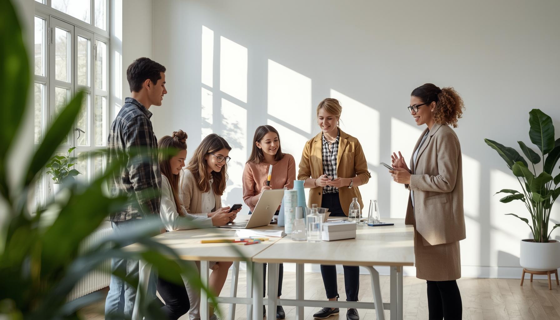 Korzyści dla uczniów i przedsiębiorstw